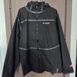 Columbia PFG Force XII™ ODX Rain Jacket - L - Dark Grey